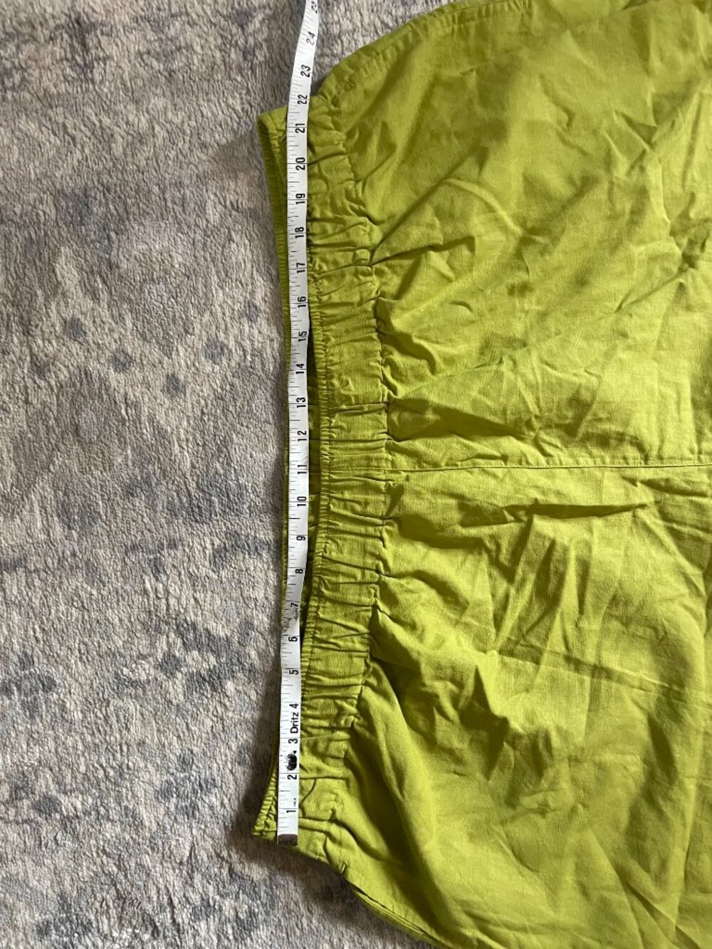Lucy & Yak Lime Green Button-Down Shirt - Picture 9 of 10